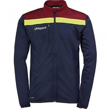 Uhlsport Offense 23 Herrenjacke, marine/Bordeaux/Fluo Gelb, XL