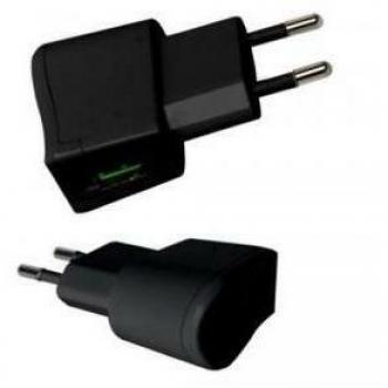 V-TAC Caricatore da viaggio USB 2A 10W colore nero