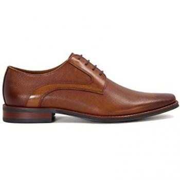 Dune Stoney Leather Derby Shoes for Men