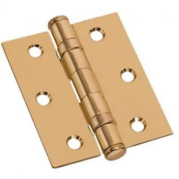 Cerniera Bronzata con Cuscinetti e Sfere mm 75 x 65