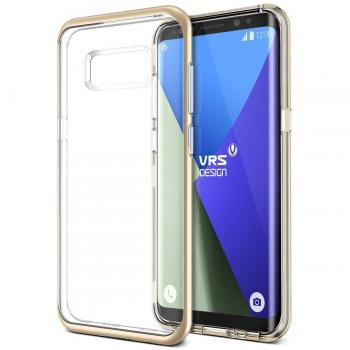 Custodia Galaxy S8, VRS Design® [Oro] Antiurto Doppia