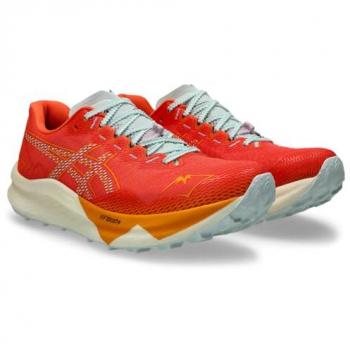 Chaussures de Trail Running ASICS Fujispeed 3 Orange Beige Taille 44,5