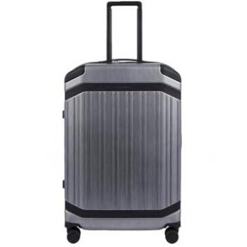 Piquadro Premium Hartschalen-Trolley 68 cm mit 4 Rollen aus Polycarbonat