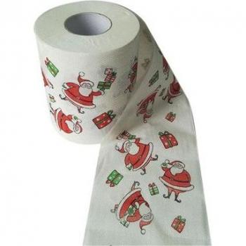 Kerst Toilet Rol voor Thuisdecoratie 10x10cm