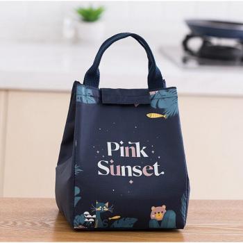 Thermische Bento Kühler Tasche aus Oxford wasserdicht für Mittagessen Picknick für Frauen und Männer