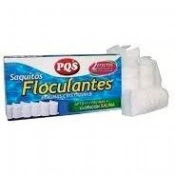 PQS Floculante en cartucho Especial Piscinas Eléctrolisis Salina. Caja con 4 cartuchos