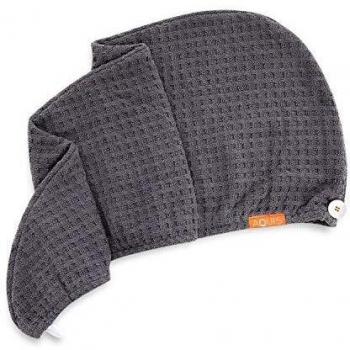 Grigio Aquis Waffle Luxe Turbante Moody