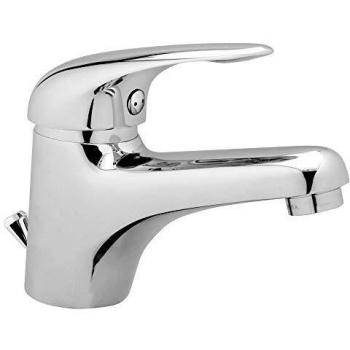 Einhebel-Wasserhahn „PureClean” – kompakte Waschtisch‑Armatur mit Ablaufsystem
