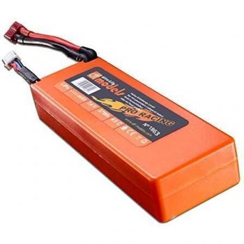 Lipo Akku 2S, 7,4 Volt, 6500mAh, 45C, Hardcase, eckig
