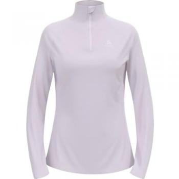 Misty Lilac Odlo Essential Ceramiwarm Half‑Zip Sweater for Women, L