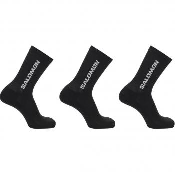 Salomon Everyday Crew 3 paia di calze nere unisex