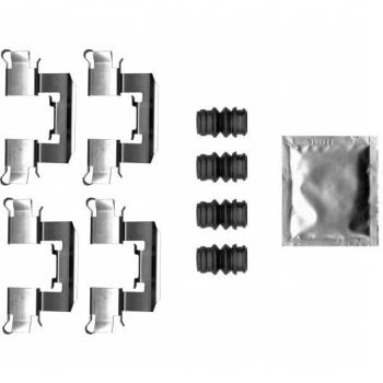 KIT COMPLETO DE PASTILLAS Y ACCESORIOS HELLA 8DZ 355 206-411