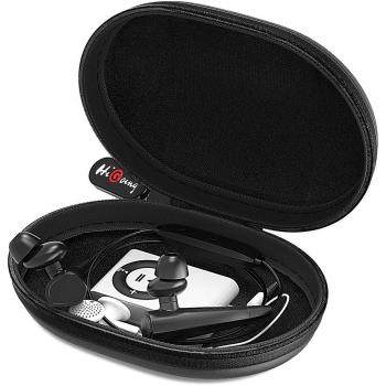 Mini Kopfhörer Tasche mit Schnalle, HiGoing Headset Ohrhörer Schutztasche für In Ear Ohrhörer, MP3 Player, iPod Nano, Schlüssel, Lovely Macarons Aussehen