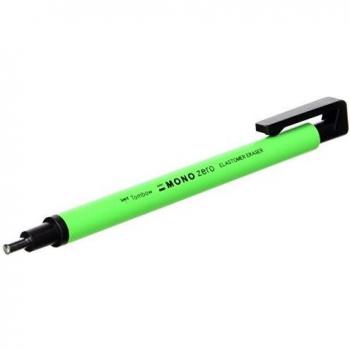 Porte-gomme Mono Zero vert fluo pointe ronde