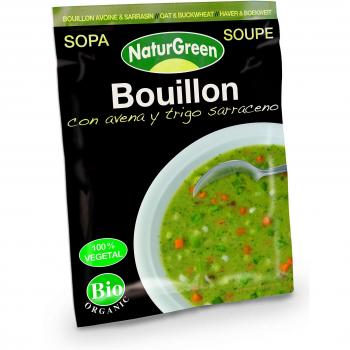 Naturgreen Sopa Bouillon Con Avena Y Trigo Sarraceno Bio 40Gr