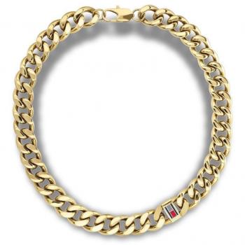 WILD Panzerkette in Gelbgold von Tommy Hilfiger