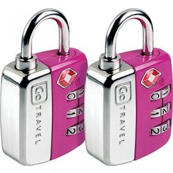 Go Travel Sentry® TSA 3 Dial Combination Luggage Padlock