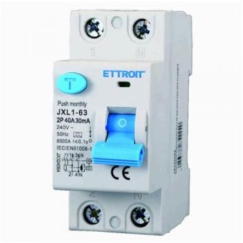 Interruttore Differenziale Puro 2P 40A 30mA 220V 6kA Classe A