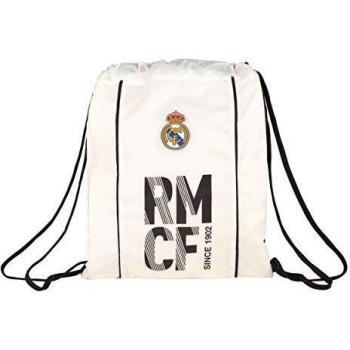 Sac à dos à cordon Real Madrid 2018, 40 cm, Blanc