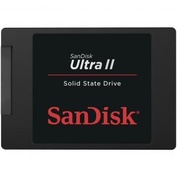 SanDisk Ultra II 480 GB Interne Solid State Drive – SATA III, 2,5 Zoll, bis 550 MB/s