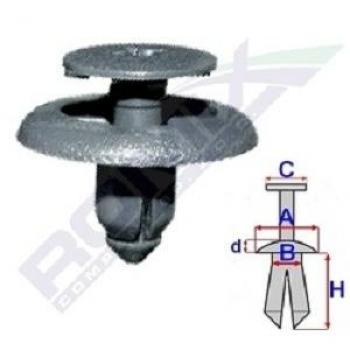 Clip ROMIX B25276 compatible avec RAV 4 et CX-5