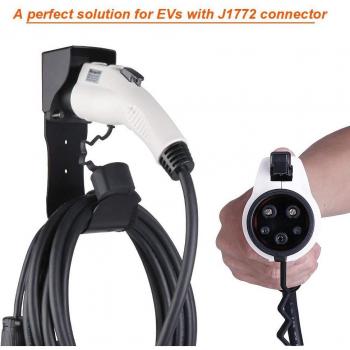 Caisse de connexion murale, vis de fixation, protection SAE J1772 EVSE