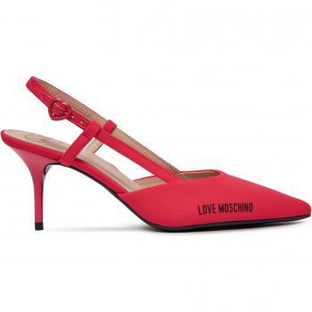 J.A. 10627 G1 MIM X500 Moschino Love – Rote Sandalen