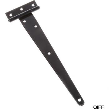 Bisagra de Puerta en T Negra para Gabinete de Madera