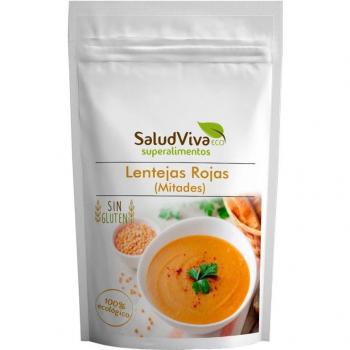 Lentejas Rojas Mitades 500g Salud Viva