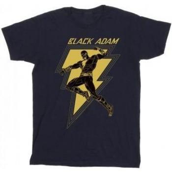 DC Comics Black Adam Golden Bolt Shirt