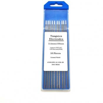 10pcs 2.4mm Tungsten Electrode WZ8 150mm