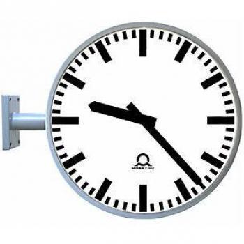 Horloge Double Face pour Extérieur Metroline