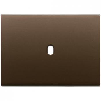 Vimar Placca Vintage 3x1 Bronzo Scuro con effetto spazzolato