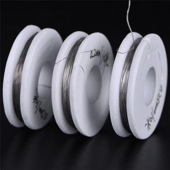 Cable de corte térmico para espuma, 10 metros, diámetros de 0.15/0.25/0.3 mm