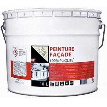 Peinture Facade MicroPoreuse 100% Pliolite Blanc Mat 10 L Batir 1er