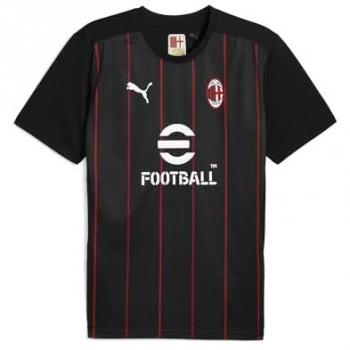 Puma AC Milan Pre-Partite 2/25 – Maglia Uomo Corte in Nero