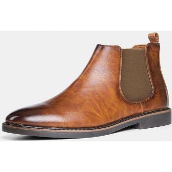 Bota de piel Vanmie Chelsea 2024