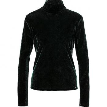 Marc Cain Damen Rollkragenshirt Dunkelgrün Größe 42