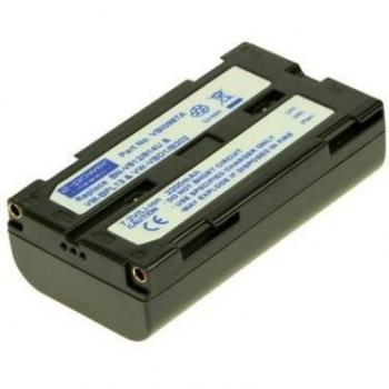 2-Power 1200 mAh 7.2 V Camcorder Battery – Hitachi VM‑BP13/WW‑BPL13 (Grey)