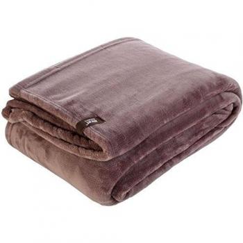 Luxury Thermal Fleece Throw Winter Fawn