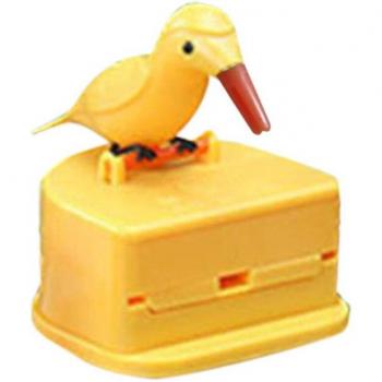 Distributeur de cure-dents en forme d'oiseau
