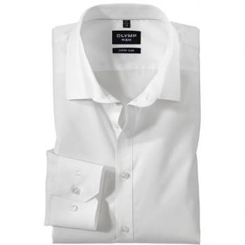 Businesshemd OLYMP No. Six super slim, Herren, Gr. 40, N-Gr, beige (hellbeige)