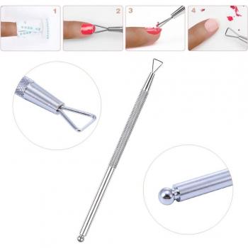 Kit de herramientas de manicura con puntero de doble punta