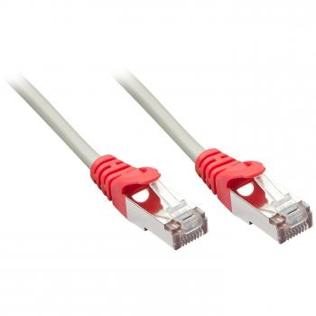 Lindy 48283 30 m Cat5e Netzwerkkabel (F/UTP) in Weiß/Rot – Kreuzverbindung