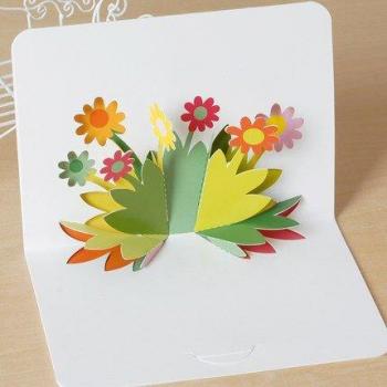 Thank You Folded Postcards for Kids