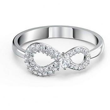 Infinity Ring Placcato Rodio