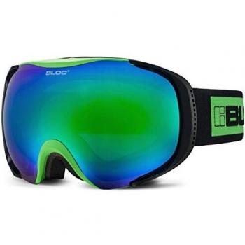 Maschera di Protezione Snowboard Verde Opaco M