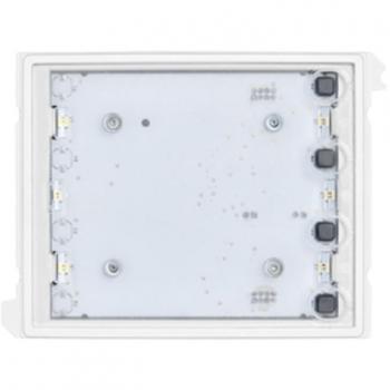 URMET 4 Boutons Module Alpha 1 Rangée avec Extenseur 11684