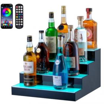 Support bouteille lumineuse 40,6 cm – Contrôle RF & App