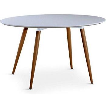 Table Ovale Intense Deco Blanc